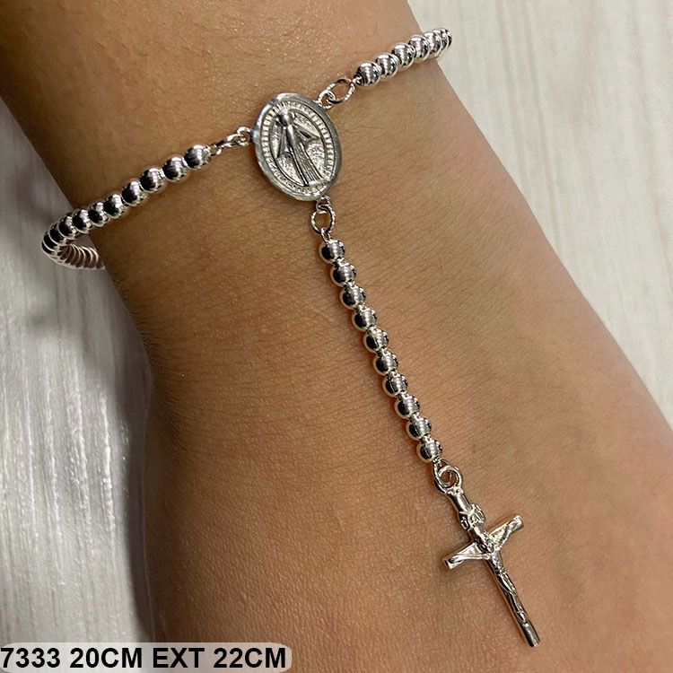 10 PU 07333  2,5MM X 20CM EXT 22CM DENARIO ROSARIO